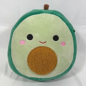 Squishmallows Austin the Avocado Kids 8 Inch Green Fuzzy Pit Plush Toy SQ21-8AST